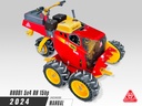 MINI TRACTOR H001 5x4 CORTA CÉSPED, MALEZAS Y ARBUSTOS  C/ ARRANQUE MANUAL