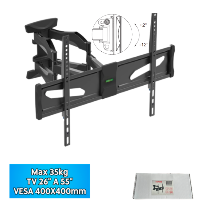 Soporte Para TV De 26″ A 55″