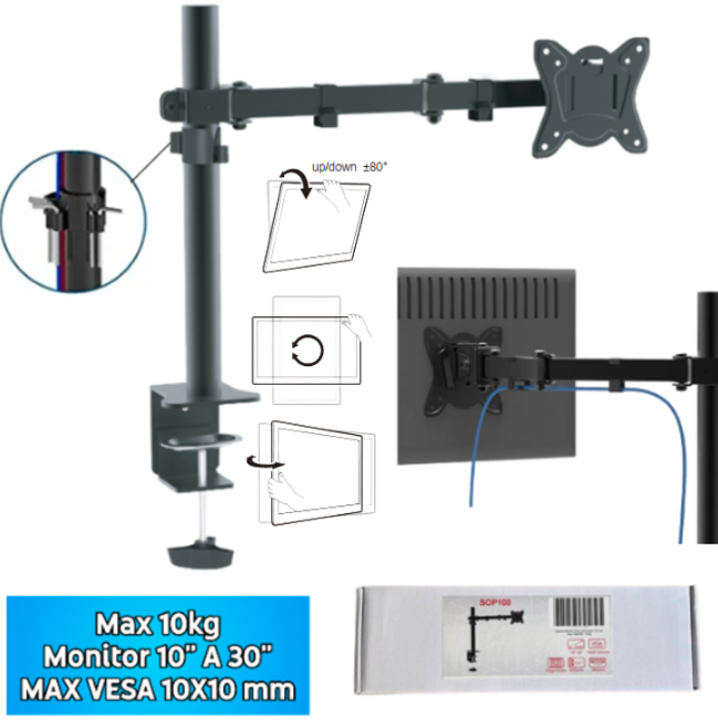 Soporte Para Monitor De 10″ A 30″ 